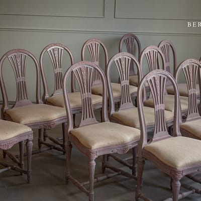 Gustavianische Stühle Bernhartds Antik